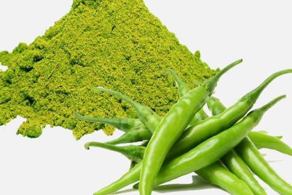 how-to-make-green-chilli-powder